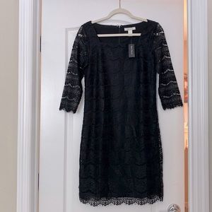 White House Black Market NWT size S lace dress